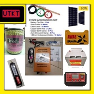 COMPLETE  SET PAGAR ELEKTRIK 1 EKAR KE 2 EKAR/GUNA ELEKTRIK DAN BATERI