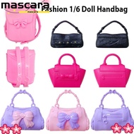 MARA Doll Handbag, 5 Styles Fashion 1/6 Doll Accessories,  Plastic Doll Purse Accessories Doll Acces