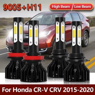 Brand new4x LED 9005/HB3 H11 Headlight Bulbs High Low bo Four-sides Lamps Kit For Honda CR-V CRV 201