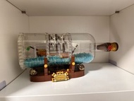 Lego 21313 ship in a bottle 瓶中船 (已砌）