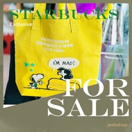 Exclusive Peanuts x Starbucks Tote Bag (39cm)