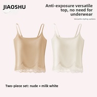 JIAOSHU | Cool Antibacterial Lace Bra 32A