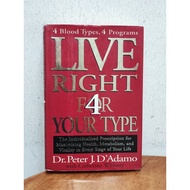 (ENG) Dr. Peter J. D'Adamo - LIVE RIGHT FOR 4 YOUR TYPE