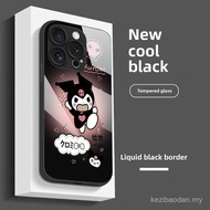 Kuromi Phone Case On For Vivo Y03 Y11S Y12S Y16 Y20 Y20A Y20G Y20i Y20S Y28S 4G Anti-knock Tempered 