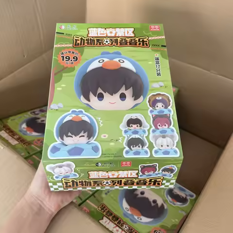100% Original Action Blind Box Surrounding Ornaments Anime Blue Lock Nagi Isagi Yoichi Bachira Megur