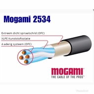 MOGAMI 2534 Black Made In Japan Microphone Cable Studio Signal Four-Core OFC