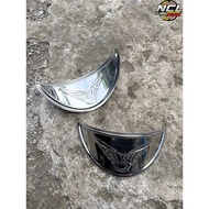 HONDA C70 C50 C90 STAINLESS PREMIUM LIGHT CAP