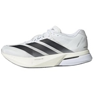 Adidas Adizero Boston 13 PU Textile Low top Marathon Training Running Shoes Mens White Black JS4939
