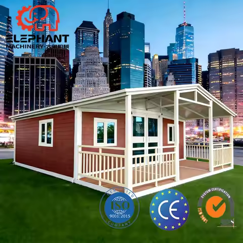 Portable Luxury Modular Homes 20ft 40ft Expandable Container House 1-3 Bedroom Tiny Villas Prefabric