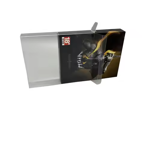 Clear Protection Box for PS4 for Nioh2 Special Edition HK Version Collection Display Storage Case