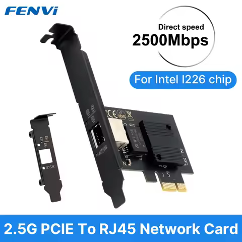 2.5GBase-T PCI Express Gigabit Network Card for Intel I226 Gigabit Ethernet rj45 Dual Ports 1000/250