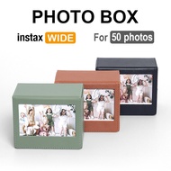 [Film Lab] Desktop Photo Storage Box Kotak Simpanan Foto for 50 Instax Wide Film CAC70