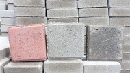 Paving Blok 20x20 6 CM (Hitam) 1 Biji Contoh (Pesanan Khusus)