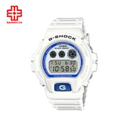 Casio G-Shock Hidden Glow Series DW-6900HDS-7 White Resin Band Men Sport Watch