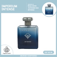 Imperium Intense - Fragrance World โคลน Roja Elysium Eau Intense น้ำหอมผู้ชาย EDP 100 ml. น้ำหอมอาหร