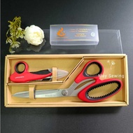 [1 Set/ 2 in 1box] Gunting Tailor/ Gunting Kain Jahit/ Gunting Benang/ Tailoring Scissors/ Yarn Scis