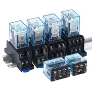 Intermediate Relay - Glass Relay MY2N LY2N MY4N 12VDC/24VDC/220VAC