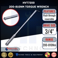 BRITOOL HVT7200 TORQUE WRENCH 200-810Nm