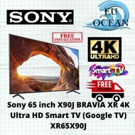 Sony 65 inch X90J BRAVIA XR 4K Ultra HD Smart TV (Google TV) XR65X90J