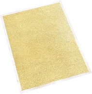 Heidi Swapp Glitter Sheet Mink - 6 x 8 - Gold - 4 Sheets
