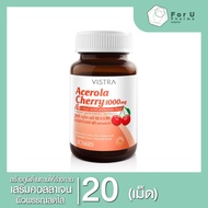 VISTRA Acerola Cherry 1,000 mg  20 แคปซูล (1ขวด)