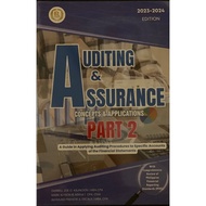 ♞,♘Auditing & Assurance Concepts & Applications by Asuncion, Ngina & Escala Part 2  2023-2024 Editi