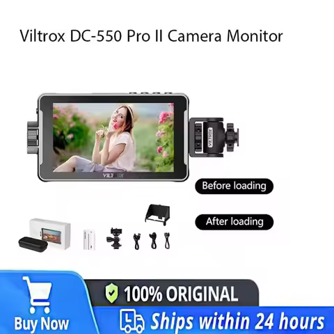 Viltrox DC-550 Pro II Camera Monitor 4K60Hz 1400nits 5.5 inch LCD Monitor Touch Screen Field 3D LUT 