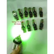 Combo of 10 eyelash bulbs, plug-in bulbs, t10 phase aids that flash and flash for cars and motorbike