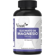 Vnat Magnesium Glycine 500mg |   120 Capsules |   High Biological Utilization Rate |   Gluten Free F