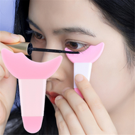 【HOMP】Silicone Eyeliner Stencils Wing Tips Marscara Drawing Lipstick Wearing Aid Face Cream Mask Applicator Makeup Tool Resusable