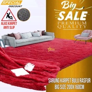 Fur carpet fur carpet cover 200x160cm