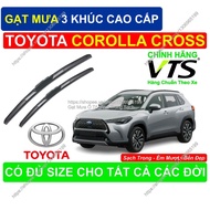 High-quality 3-section wiper, Nano Silicon Wiper for Toyota Corolla Cross, bag Toyota Corolla Cross 