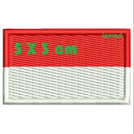 3X5 Embroidered Flag Patch Emblem, Uniform Embroidered Flag