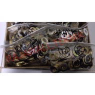 Washer PLATE YELLOW THICK M8 / WP YELLOW 8mm THICK / RING YELLOW M8 / 8mm - 100pcs