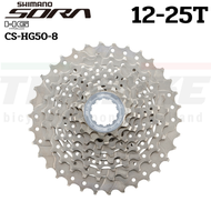 สเตอร์ เฟืองจักรยาน SHIMANO SORA CLARIS CSHG508 8-SPEED ของแท้ มีกล่อง HG50-8