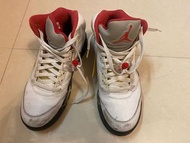 Nike jordan 5 retro fire red us8