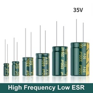 Aluminum Electrolytic Capacitor 35V High Frequency Low ESR 35V 47UF 100UF 220UF 330UF 470UF 380UF 10