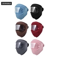 [CHiWANJi] Warm Ski Mask, Reusable Sports Face Shield, Fleece Face Mask for Cold Weather, for Men An