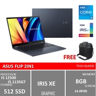 TERBATAS..... Asus Vivobook Flip core i5 iris xe 512gb ssd windows