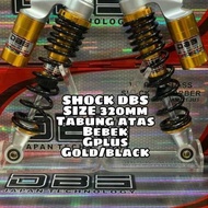 Original DBS GPLUS UK 280MM TOP TUBE REAR SHOCK BREAKER