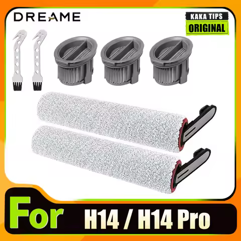 Brush Roller For Dreame H14 /H14 Pro /H20 Ultra Wet Dry HEPA Filter Accessories Holder Vacuum Cleane