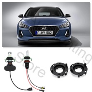 2PCS H7 LED HID Xenon Headlight Retainer Bulb Holder Headlamp Socket Adapter for Hyundai Tucson i30 