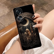 HP OPPO A58 4G 2023 Case - Fashion Mosque Case - Latest OPPO A58 4G Softcase - Pro Camera - OPPO A58
