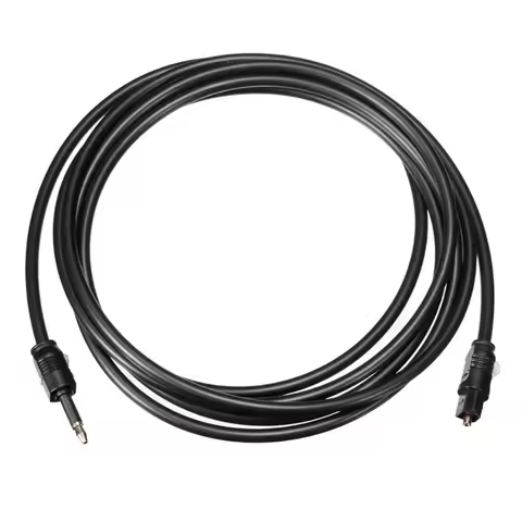 3.5mm Optical Cable Digital Toslink to 3.5mm Cable Gold Plated Connector Optical Audio Cable Adapter
