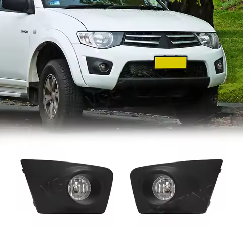 Led Fog Light Foglamps For Mitsubishi Triton/L200 2009 2010 2011 2012 2013 Front Bumper Auto Driving