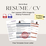 Resume | Servis Buat Resume | CV | Resume ATS Friendly