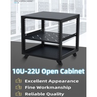 10-22U Open Amplifier cabinet Home network Mobile switch server Simple open audio cabinet