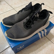 [US 9] ADIDAS originals ZX FLUX RCASYM 灰色 透氣 跑鞋 休閒鞋 YEEZY 二手