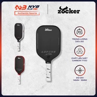 Zocker Aspire ASP25 Pickleball Racket - 14mm/ 16mm - Genuine Product