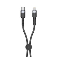 CLiPtec MCC202 – 20CM Fast Charging Cables USB‑C 5A USB‑A ➜ Lightning 3A USB‑C ➜ Lightning PD30W USB